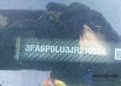 2018 Ford Fusion Hybrid Se из США, поврежденный, VIN 3FA6P0LU3JR210524